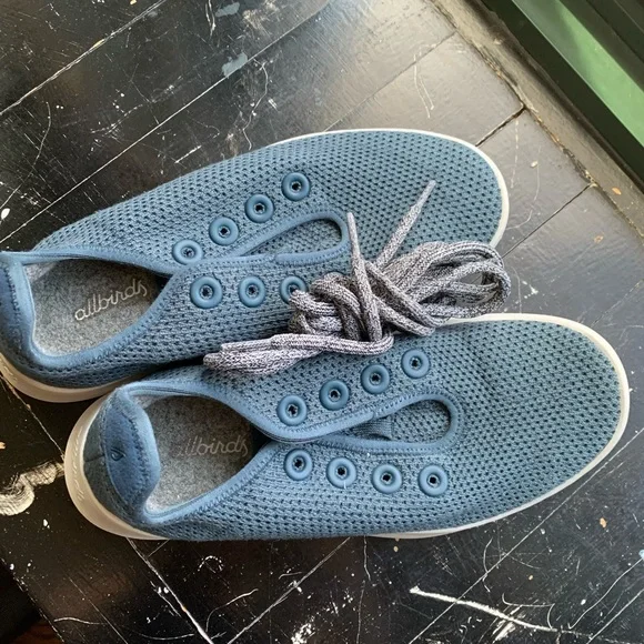 Allbirds Tree Runners Marine/ Navy blue Sz 7 - Picture 8 of 8